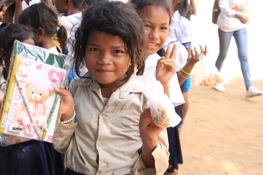 Back-to-school drive equips 1,800 students