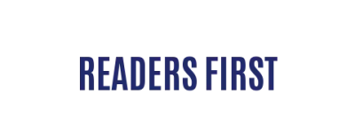 Readers First logo